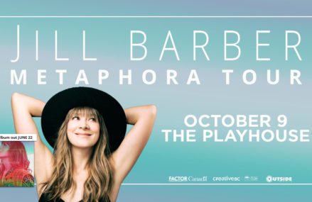 Jill Barber at the Fredericton Playhouse – October 9