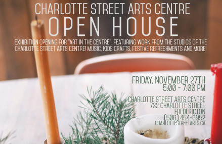 CSAC Holiday Open House & Art in the Centre Exhibition Opening