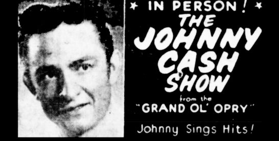 Did you know Johnny Cash played Fredericton supporting his debut album?