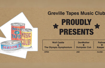 Greville Tapes Music Club returns to the Charlotte Street Arts Centre April 12